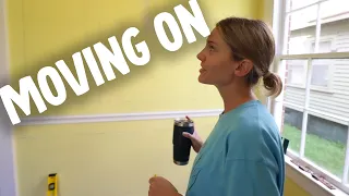 Installing trim in our home office – Crown Molding, Chair Rail, Wainscoting #diy #homeimprovement