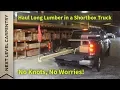 Haul Long Lumber in a Shortbox Truck