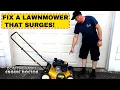 How To Fix A Surging Engine on a Lawn Mower Generator Pressure Washer More