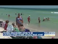 3 bit by sharks in 90 minutes at Florida beaches
