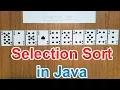 Selection Sort in Java Explanation its Program ICSE Class 10 Computer