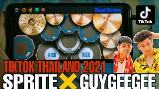 Download DJ TON SPRITE X GUYGEEGEE REMIX TIKTOK VIRAL 2021 | REAL DRUM COVER MP3