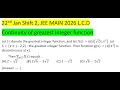 Let denote the greatest integer function and let f x min 2 x x 2 Let S x -2 2