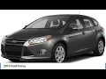 2013 Ford Focus AshevilleFord ASB53004C