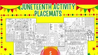 Juneteenth Kids Activity Pack Fun Meaningful Printables That Teach Freedom History
