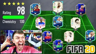 I GOT A 198 FUT Draft On FIFA 20... 7 YEARS LATER