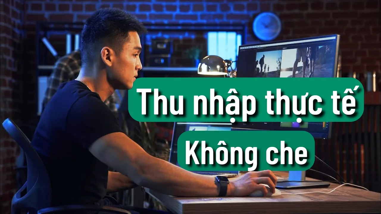 Outline Video Học Edit video xong kiếm được bao nhiêu tiền | Freelancer