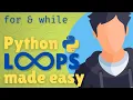 Learn Python Loops in 5 Minutes - While For Simplified Python for Beginners Loops made easy