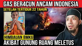 Download MERINDING!! Gas Beracun SO2 Ancam Indonesia Akibat GUNUNG RUANG MELETUS 2024  MP3