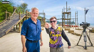 Jeg rejste til øen, hvor Robinson bliver filmet