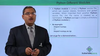 Python - Different Modules