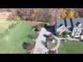 Stunning Estate Home For Sale in Rural Hamilton Twp - View from a Drone