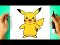 How to DRAW PIKACHU - Pokemon Drawing
