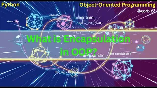 Encapsulation in Python Object Oriented Programming in Python Telugu