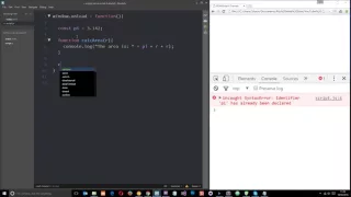 JavaScript ES6 Tutorial - Constants