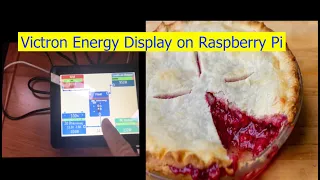 Victron Energy display on a Raspberry Pi OTB 134