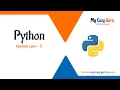 Python Hindi Python Operators part 3 Python for Beginners Hindi Python Tutorial Hindi 2021