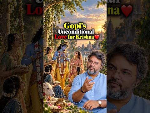 Gopi’s Unconditional Love for Krishna ❤️ #akshatgupta #akshatguptashorts #akshatguptapodcast #shorts