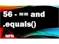 java tutorials urdu NFN 56 String and equals