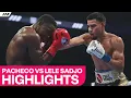 Lagu Diego Pacheco climbs off the canvas to beat Kevin Lele Sadjo | Matchroom Boxing