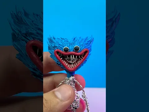 Making WITHERED HUGGY WUGGY with POLYMER CLAY Pt 1 #poppyplaytime #polymerclay #huggywuggy #diy #art