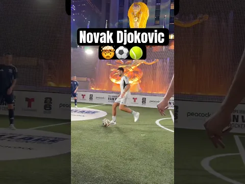 Novak Djokovic At The World Cup 🤯⚽️ #shorts