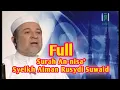 Download Lagu Surah An-Nisa' Syeikh Aiman Rusydi Suwaid