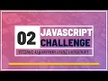 JavaScript Challenge 02 Write FizzBuzz Algorithms in JavaScript Most Asked Interview Question