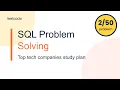 SQL Study Plan Find Customer Referee LeetCode SQL
