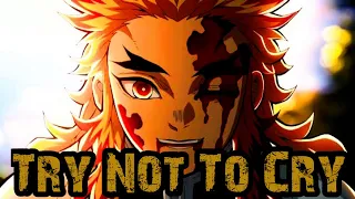 demon slayer saddest clips try not to cry