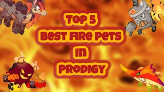 Prodigy Math Game Top 5 Best Fire Pets In Prodigy