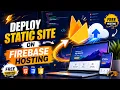 How to Deploy a Static Website on Firebase Hosting Complete Beginner Guide 2026