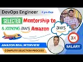 DevOps Engineer Interview - Mentorship to Amazon India