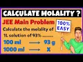 How to Calculate Molality