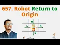 657 Robot Return to Origin Java Leetcode