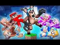 Download Lagu 10 Friends On One 99 NIGHTS IN THE FOREST Block In Minecraft!