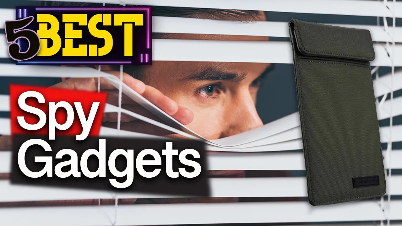 ✅ TOP 5 Best Spy Gadgets [ 2023 Buyer's Guide ]