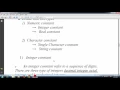 Constant Variables and Data Types