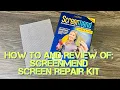 Screenmend Screen Repair How to Review Screen Repair Kit Sharktank QVC