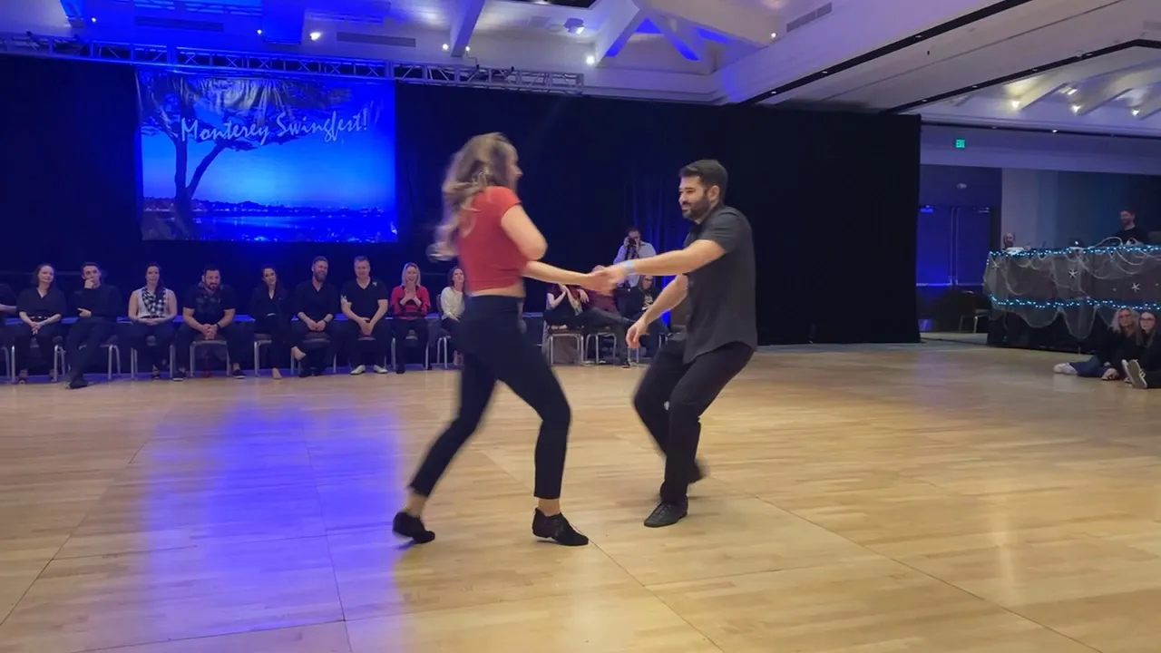 West Coast Swing - Ben Morris & Cameo McHenry - Monterey Swingfest 2020 Champions Strictly 1st Place