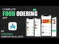 Food Ordering App - User App Admin App