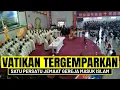 VATIKAN TERGEMPARKAN, SATU PERSATU JEMAAT GEREJA MASUK ISLAM