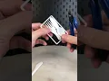 3D Printed Emergency Cutlery Card