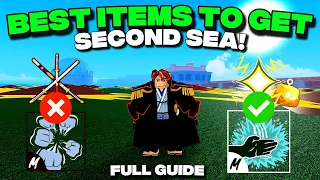 Best Items to Get in Second Sea Blox Fruits Full Guide