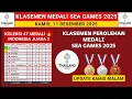Lagu INDONESIA RAIH 47 MEDALI HARI INI - Klasemen Perolehan medali Sea Games 2025 hari ini - Medali emas