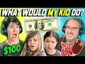CAN PARENTS GUESS WHAT THEIR KID DOES WITH 100 DOLLARS? Ep. # 2