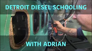 Detroit Diesel schooling with Adrian