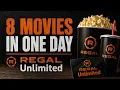 Can I Watch 8 Movies in One Day with Regal Unlimited REGALMAXXING