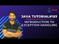 Introduction to Exception Handling Java Programming In Hindi