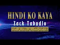 Hindi Ko Kaya - Zack Tabudlo (KARAOKE VERSION)